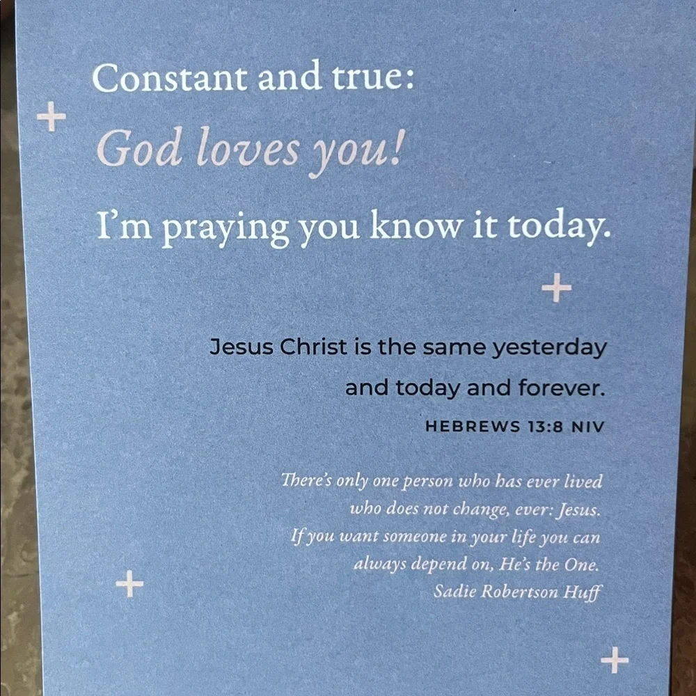 Celebrate the Good Pass-Along Notes by Sadie Robertson Huff - Blue and Gold